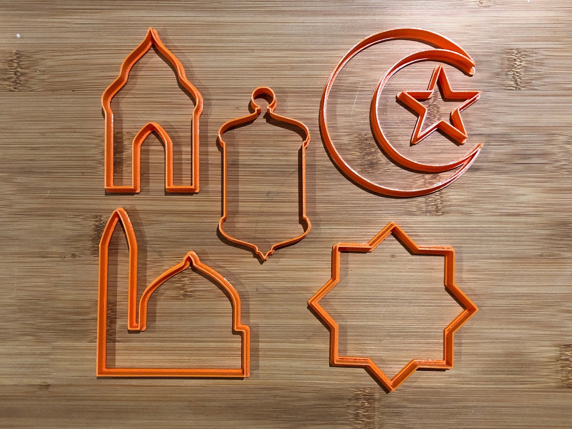 Ramadan - Eid Muslim Islamic - Islam cake - cookie cutter set MEG cookie cutters