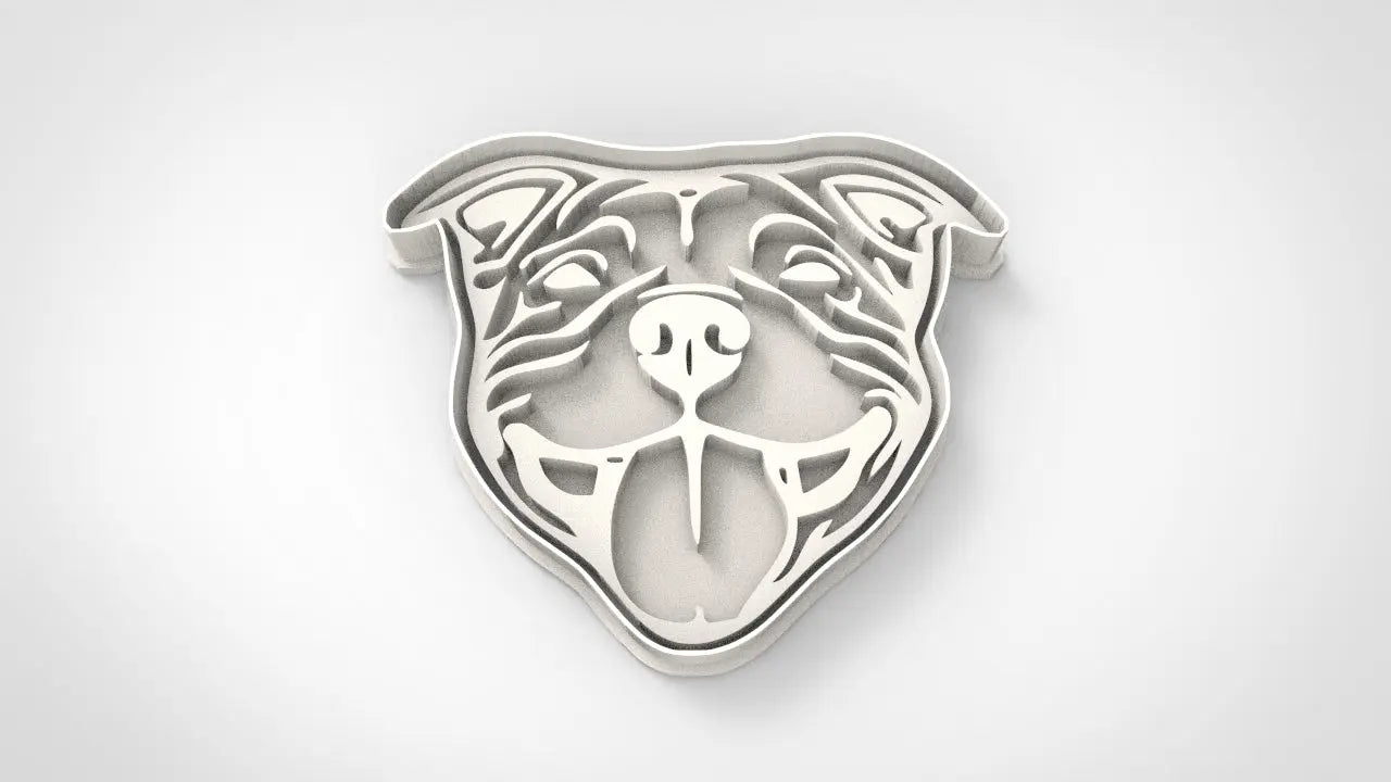 Staffordshire bull terrier - dog - Uk SELLER Cookie Cutter Fondant Cake Decorating MEG cookie cutters