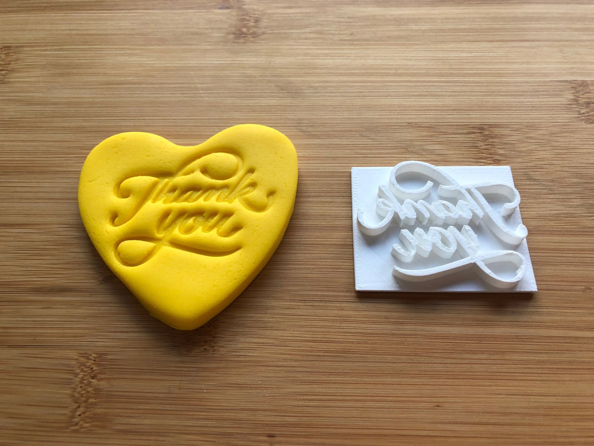 THANK YOU - Embossing - stamp (2) MEG cookie cutters