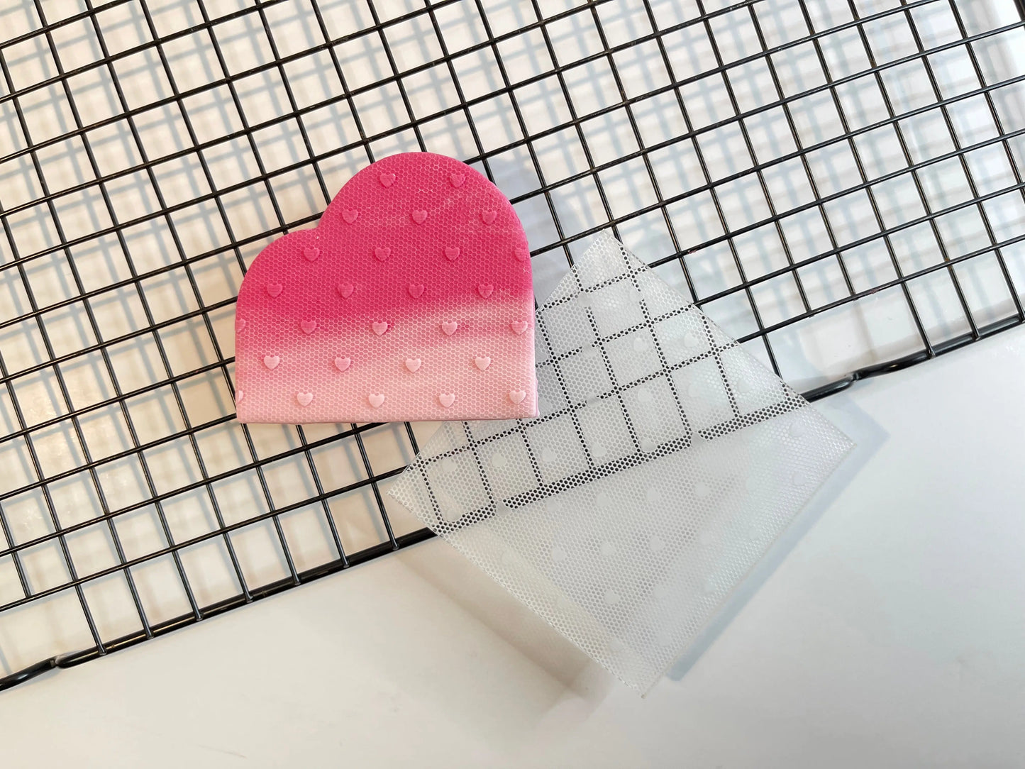 Valentine's day - Debossing - Tulle / Texture heart MEG cookie cutters