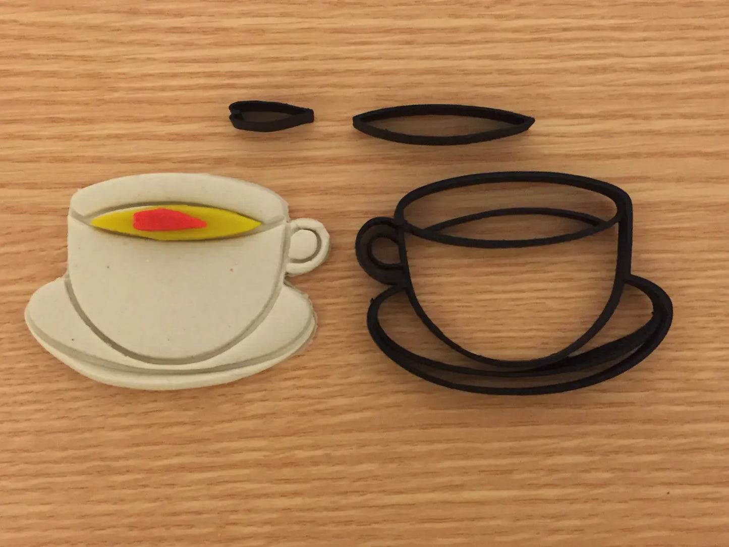 cappuccino coffee Cup Cookie Cutter MEG cookie cutters