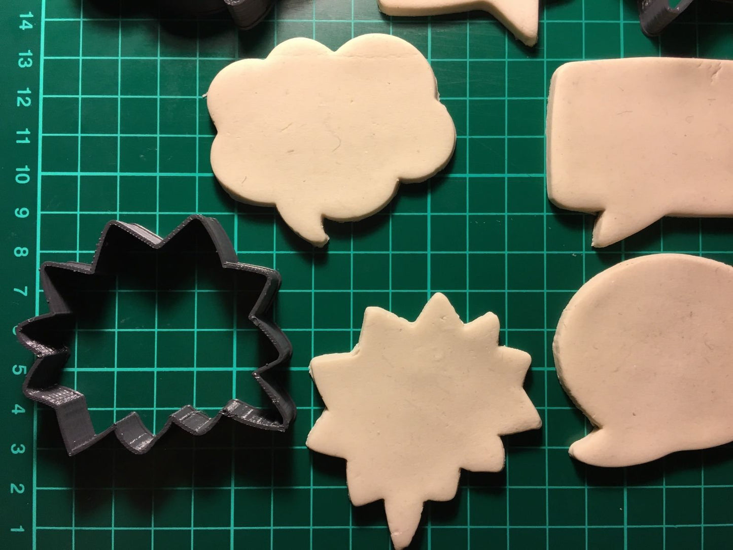 5 pcs bubble set cookie cutters MEG cookie cutters