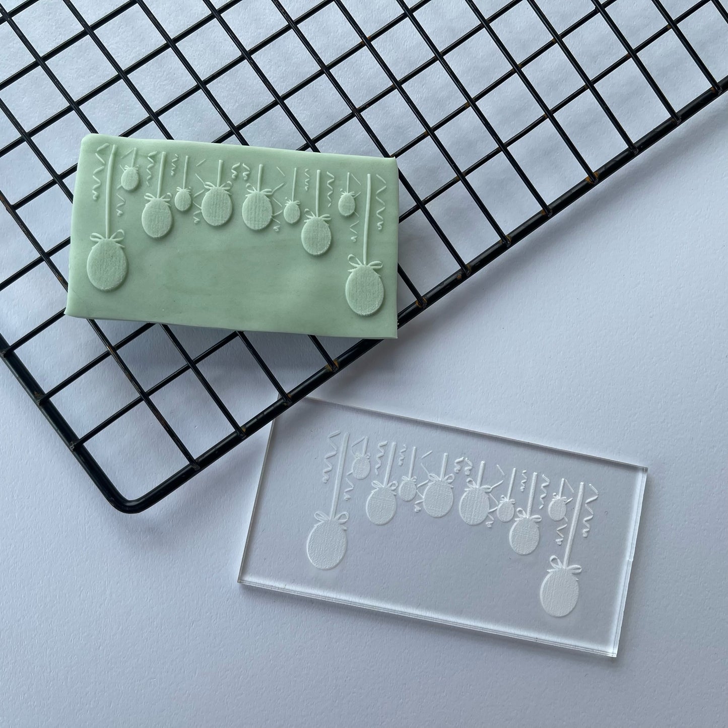 Easter debossing eggs MEG cookie cutters