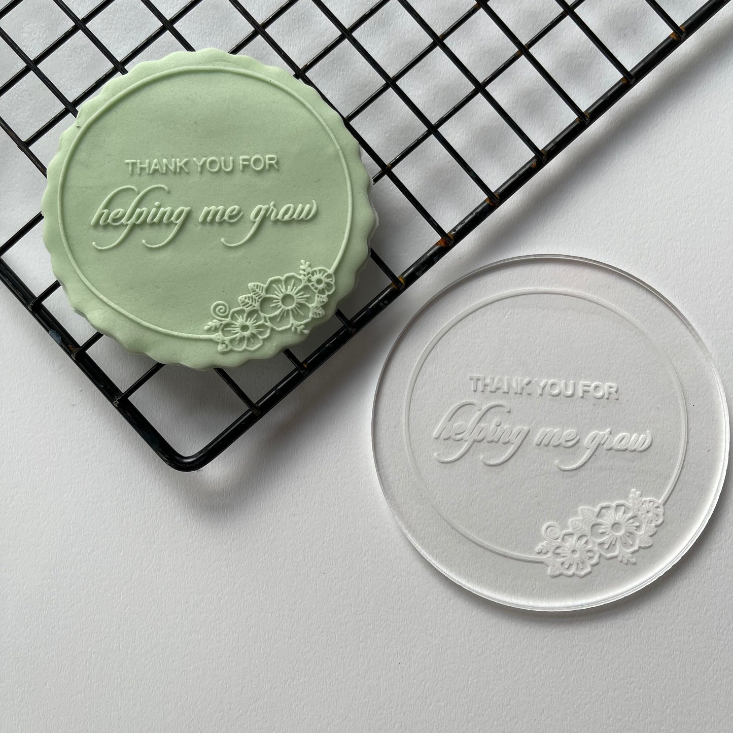 Teacher collection Thank you for helping me Grow MEG cookie cutters