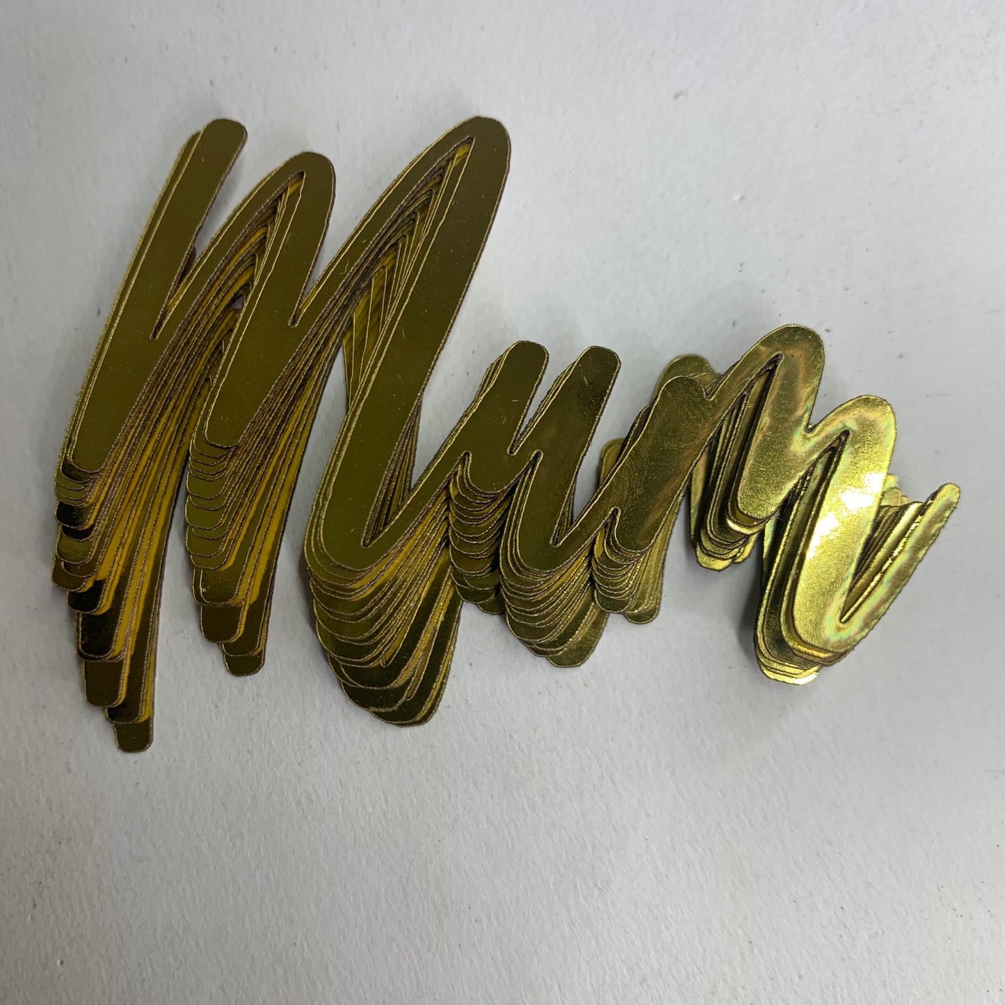 Mum paper charm MEG cookie cutters