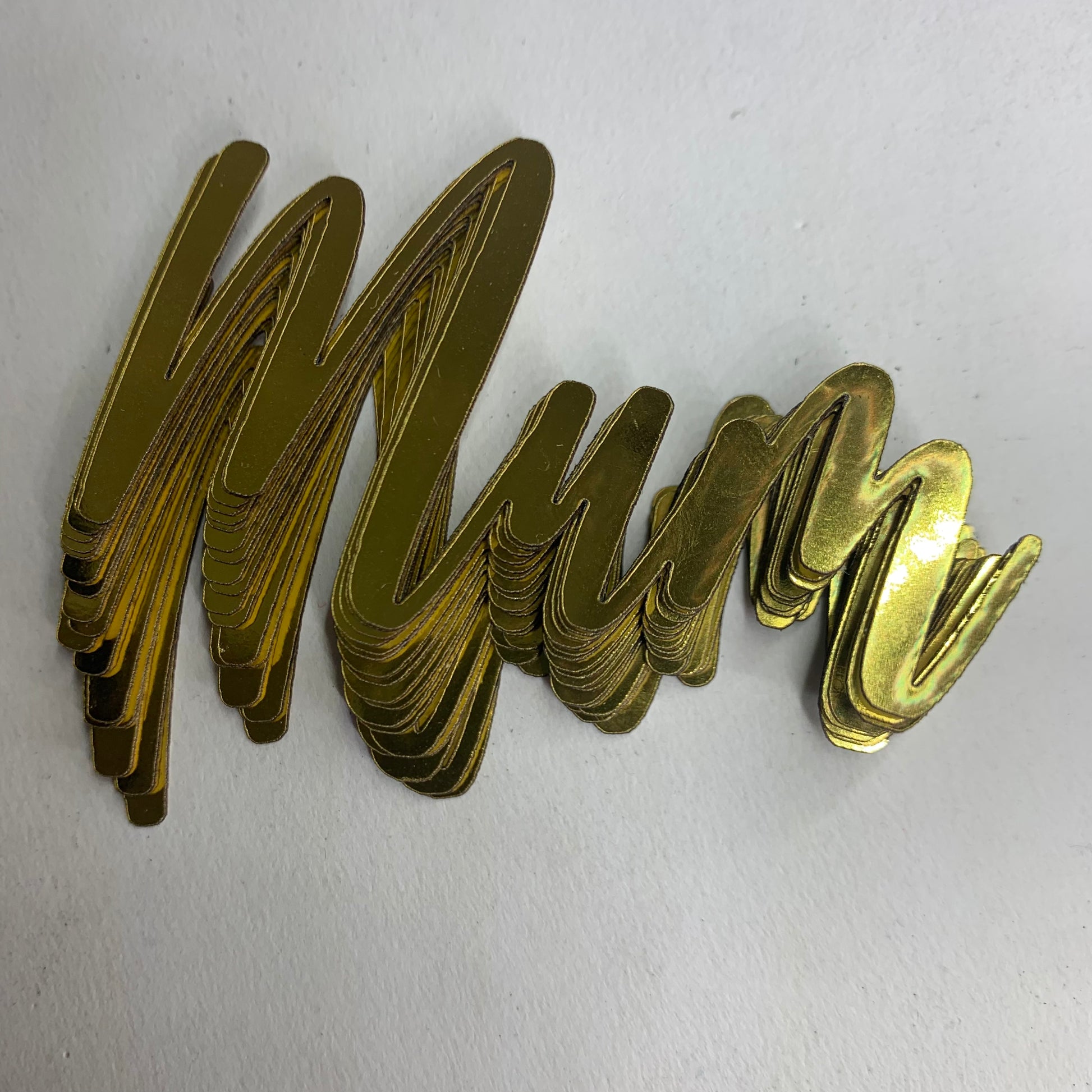 Mum paper charm MEG cookie cutters