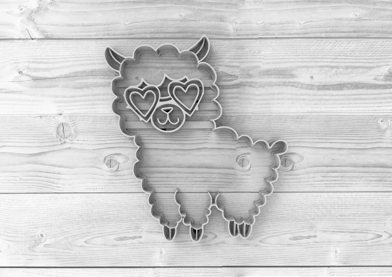 llama cookie cutter Fondant Cake Decorating Mold MEG cookie cutters