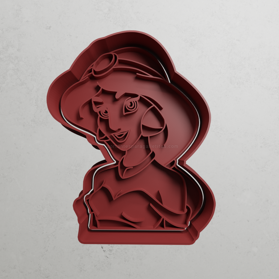 Jasmine Princess Cookie Cutter MEG cookie cutters