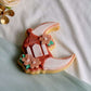 Crescent Lantern Floral moon Design - 3D deboss and matching cutter