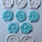 K-POP Fantasy Demon Hunters Themed-INSPIRED set of 5 cutter + stamps M8