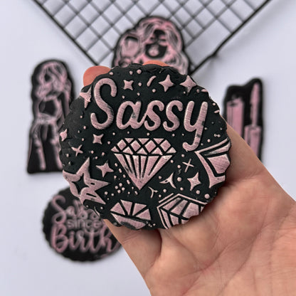 Sassy style 2 box 5 Deboss and  3 cutters