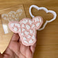 Country Cow deboss + matching Cookie Cutter MEG cookie cutters