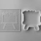 painting board flowers - Cookie Cutter + deboss M1017