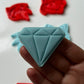 Sonic The Hedgehog-inspired SET OF 4 cookie cutter + stamp