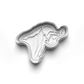 Gymnastics Set cookie cutter and stamp 0649