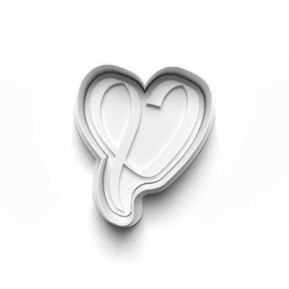 Set cookie cutter and stamp Cancer - breast cancer 0685