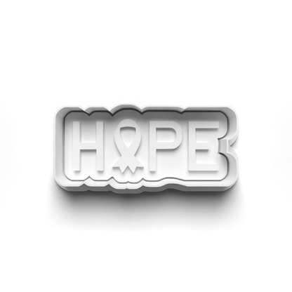 Set cookie cutter and stamp Cancer - breast cancer 0685