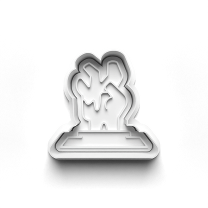Halloween - cookie cutters - zombie - 0695