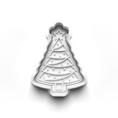 Christmas stamp and cutters - 0712