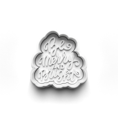 Christmas Lettering - stamp and cutters - 0722