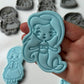 Princess dress cutter + stamp