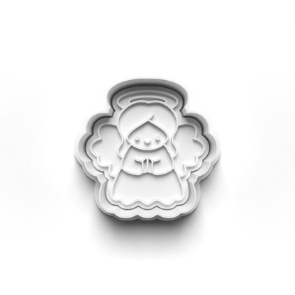 Christmas Nativity Characters cutter + stamp _0729