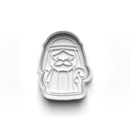 Christmas Nativity Characters cutter + stamp _0729