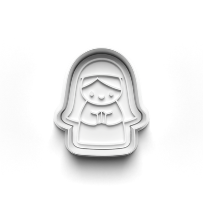 Christmas Nativity Characters cutter + stamp _0729