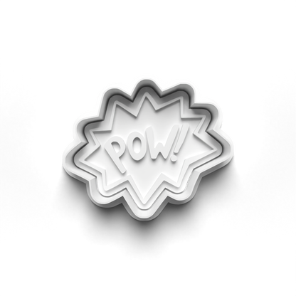 Comic speech bubble - Cookie Cutter + stamp 0732