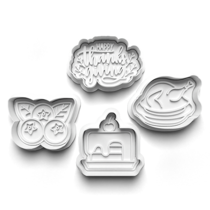 Thanksgiving  - cutter + stamp 0734