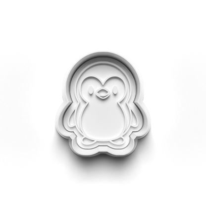 Christmas - north pole  - cutter + stamp 0739