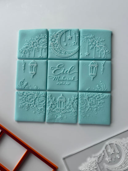 Eid tile 2026 - 9 design in 1 tile - debossing + multi cutter