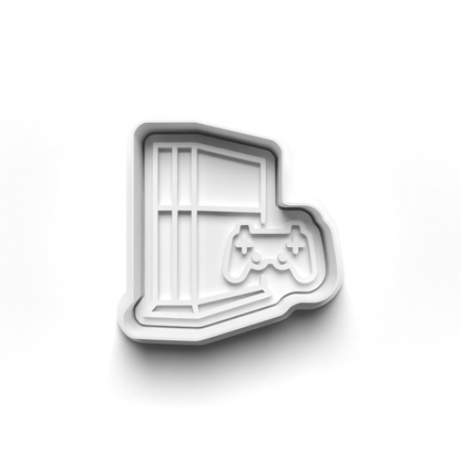 Pc gamer set - cookie cutter and stamps 0749
