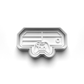 Pc gamer set - cookie cutter and stamps 0749