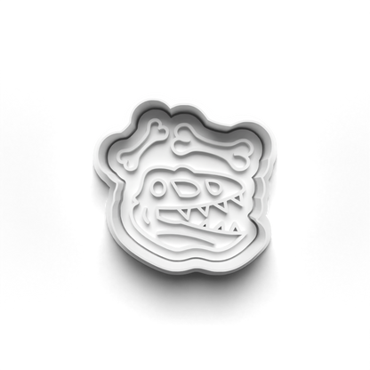 Dinosaur Fossils - stamp + cutter 0773