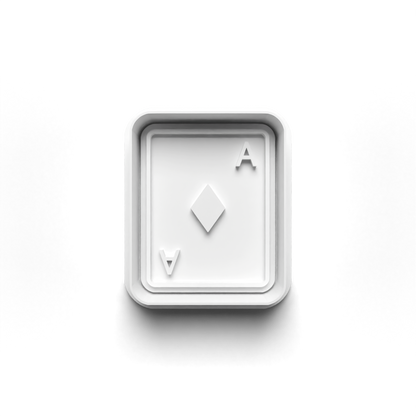 Ace cards player - stamp + cutter 0774