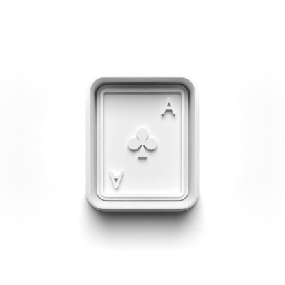 Ace cards player - stamp + cutter 0774