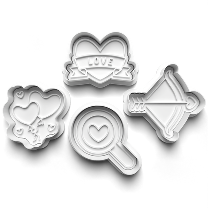 Valentine - stamp + cutter 0777