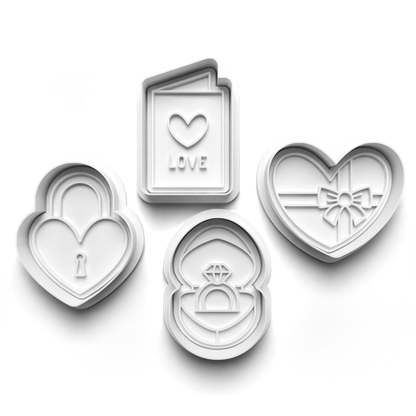 Valentine - stamp + cutter 0779