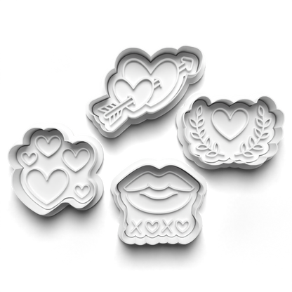 Valentine - stamp + cutter 0780