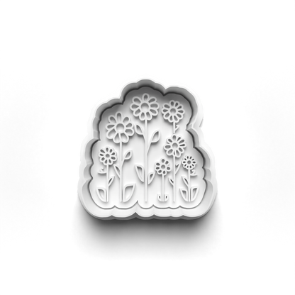 Mother's day set - cookie cutter + stamp 0793_