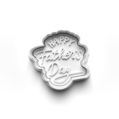 Father's Day set cookie cutter and stamp 0795