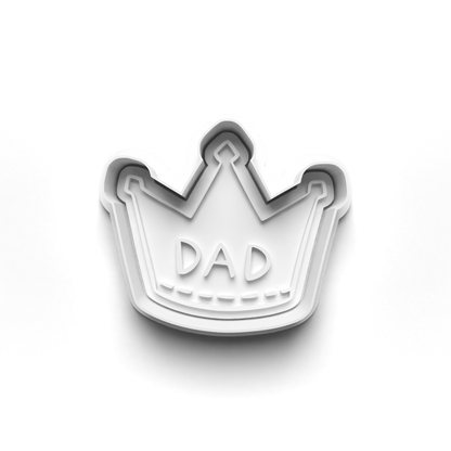 Father's Day set cookie cutter and stamp 0795