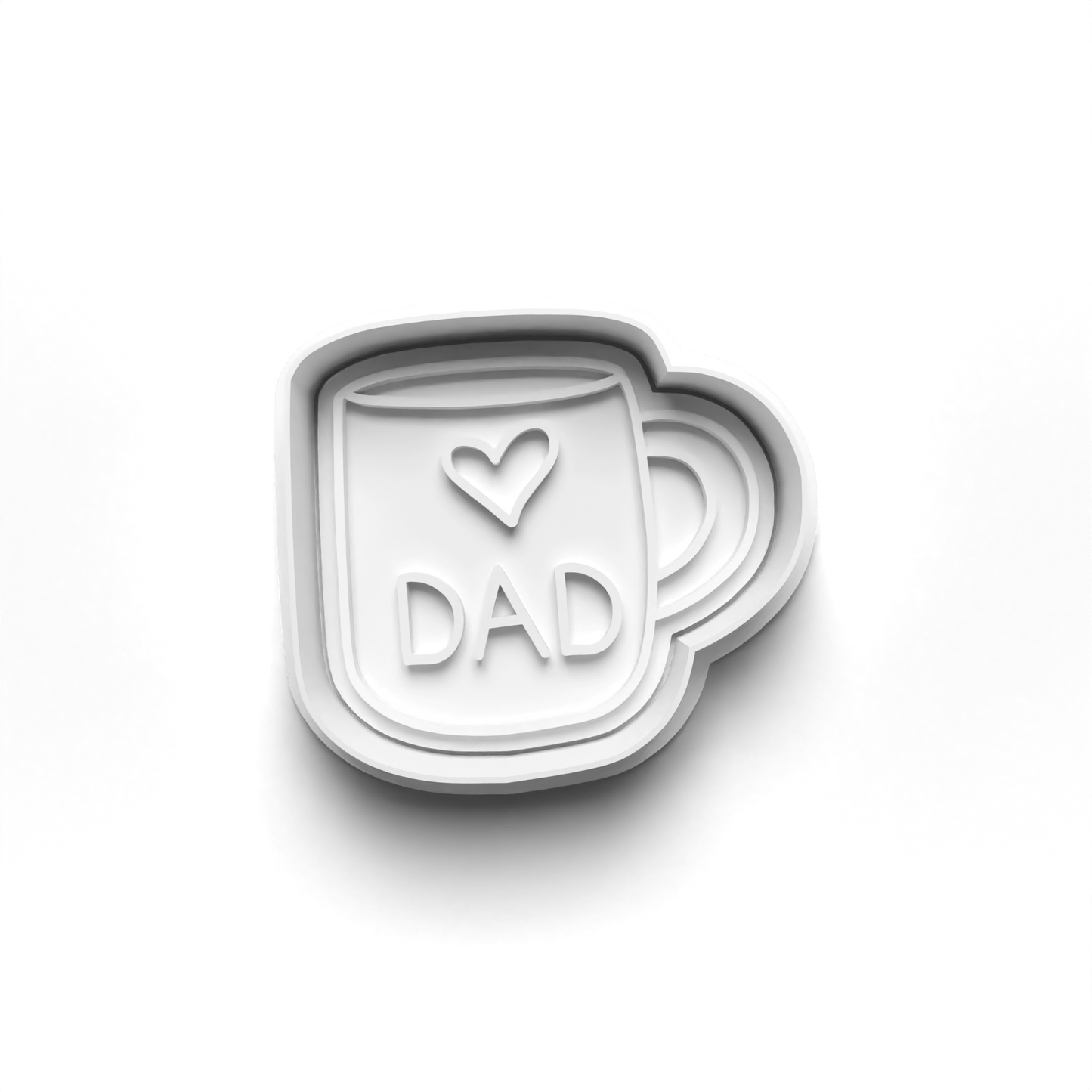 Father's Day set cookie cutter and stamp 0795