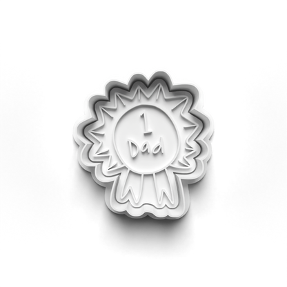 Father's Day set cookie cutter and stamp 0795