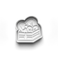 Mother's day set - Mom - cookie cutter + stamp 0803_
