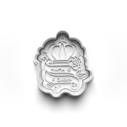 Mother's Day wording cookie cutter + stamp  0804_
