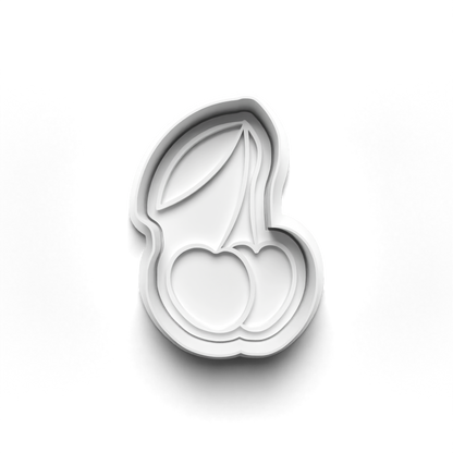 Cherrys - Fruit - Cookie cutter and stamp 0816