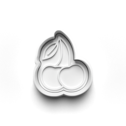 Cherrys - Fruit - Cookie cutter and stamp 0816