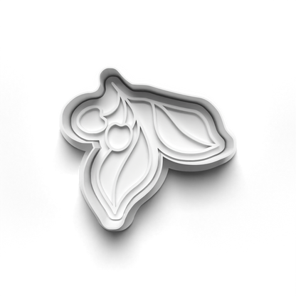Cherrys - Fruit - Cookie cutter and stamp 0816